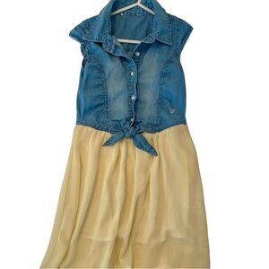 Guess Dress denim soft skirt Size 6 Girls